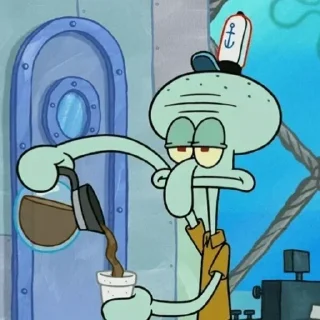 Squidward @anime4_arts