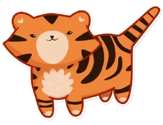 Tiger Tigrulia @stickersb2b