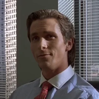 Patrick Bateman ¦ @figurinhasWa • @sticbot