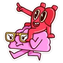 Heart and Brain :: @TgSticker