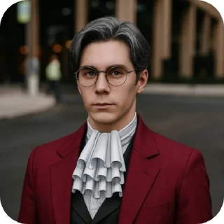 👔