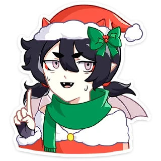 Новогодняя Ивэлтин @TgSticker