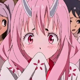 Перерождение в слизь @anime_stickerr