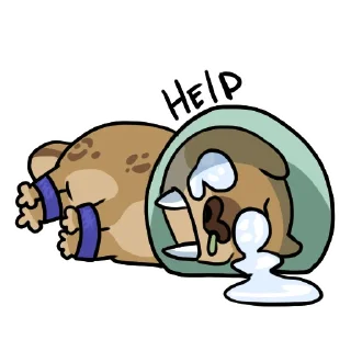 😭