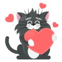 Dark Cat @stickersb2b