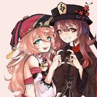 Фейка и Ху тао💞 :: @fStikBot