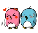 Lovely couple penguins - 'ALPENG' Ver 2