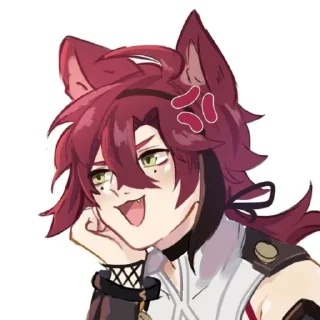 😾
