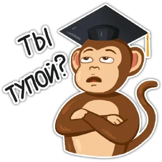Обезьянка Олег @monkeywannabrainy