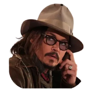 Johnny Depp @Stickersey