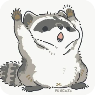 Стикеры ^^<🦝енотика🦝>^^