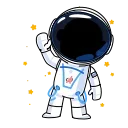 Космонавт | @Premium_Emojis_Telegram
